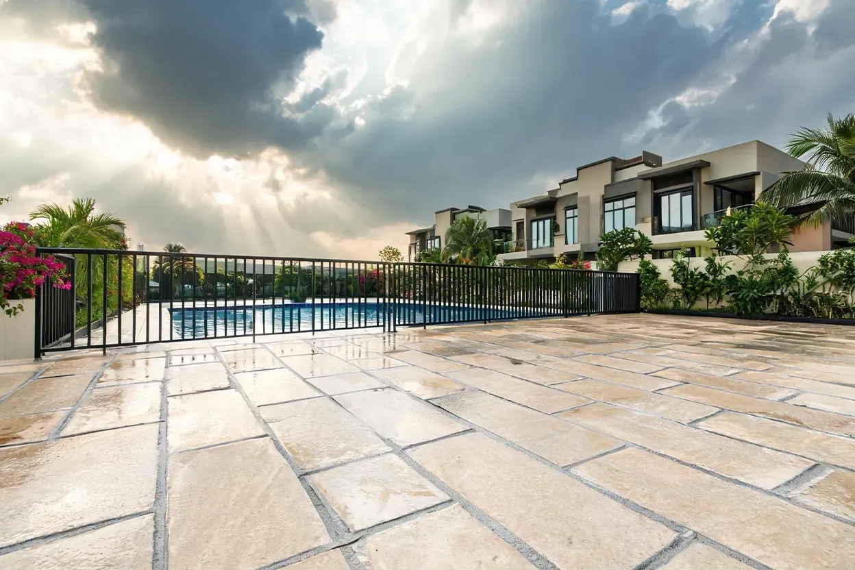 All-Weather Protection: How Modern Sanded Grout Withstands Extreme Outdoor Conditions